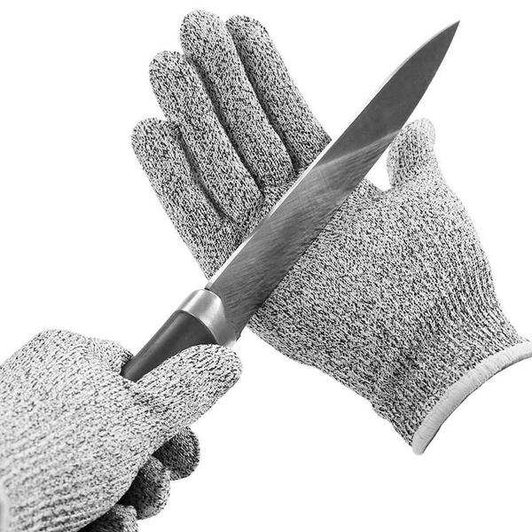 0677 Anti Cutting Resistant Hand Safety Cut-proof Protection Gloves  (Multicolour) Wukusy