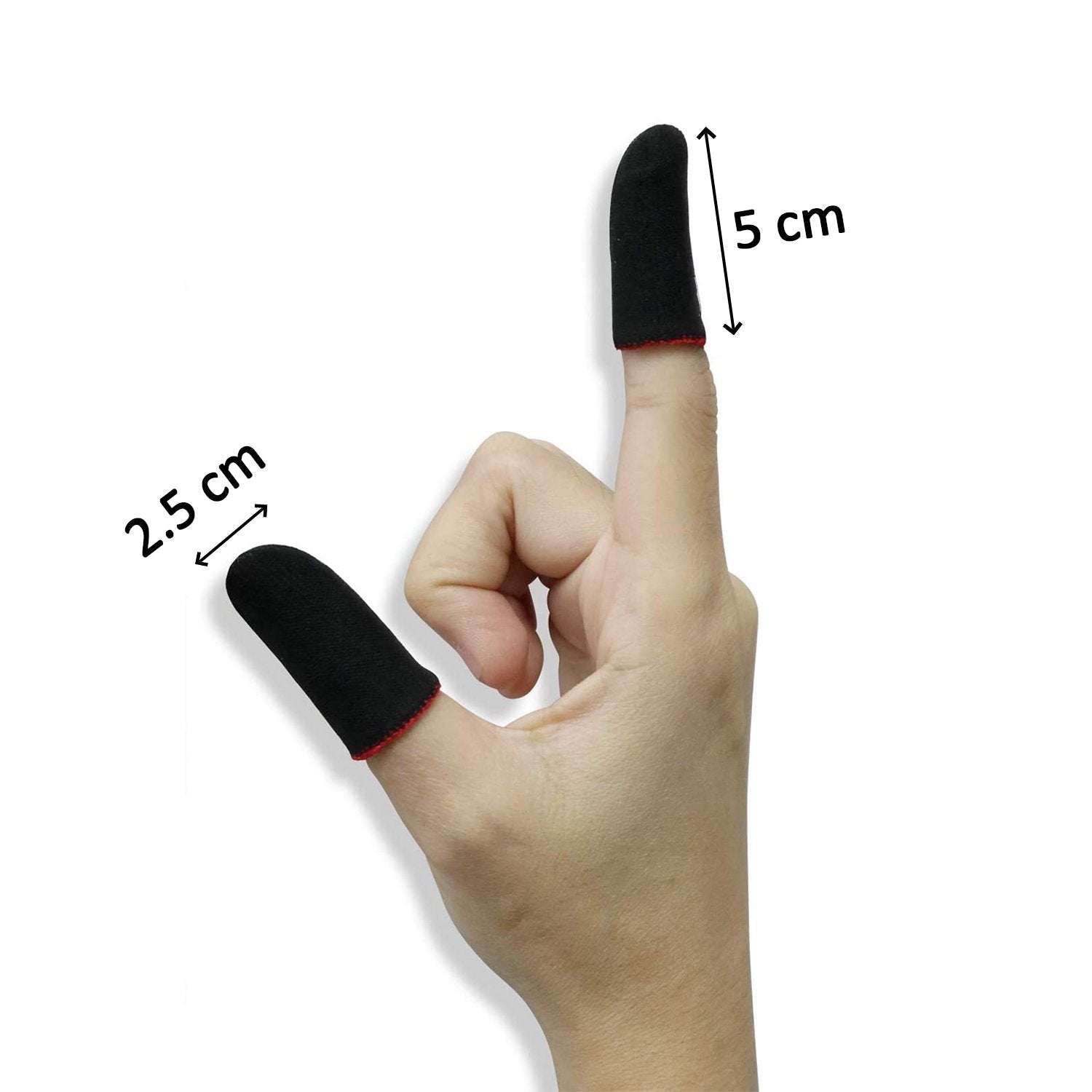 7391 Thumb  Finger Sleeve For Mobile Game Pubgcodfreefire (1pair Only) Wukusy