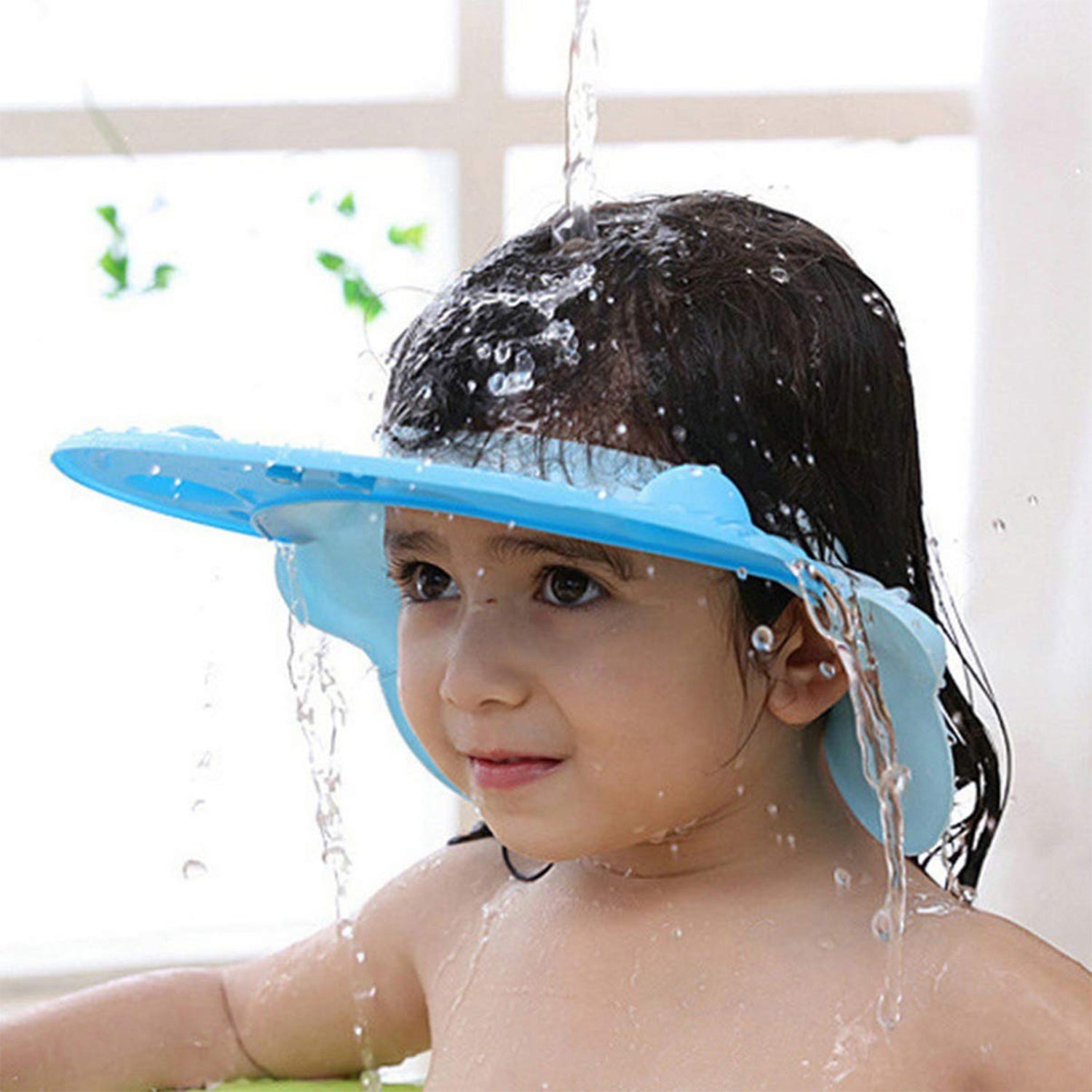 Baby Silicone Shower Cap (1 Pc  Small) Wukusy