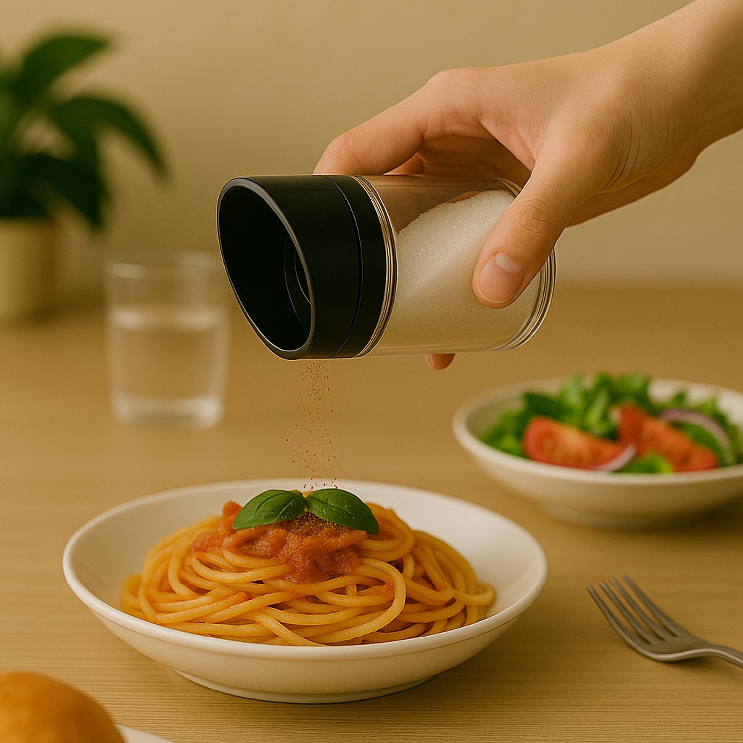 Apex Slant-lid Kitchen Storage Jar Set (2 Pc) Wukusy