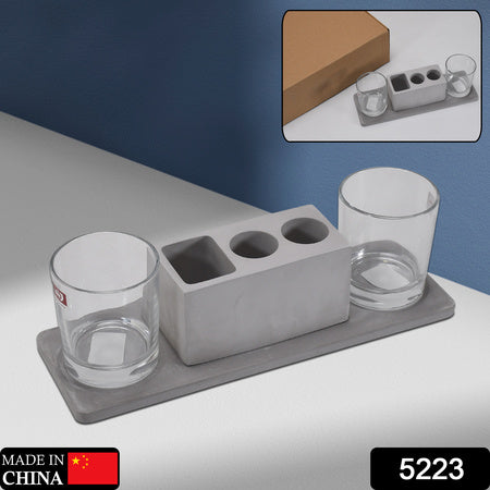 5223 2wine  Glass  Marbal Holder New  Attractive Design For Hotel  Cafes Use Wukusy