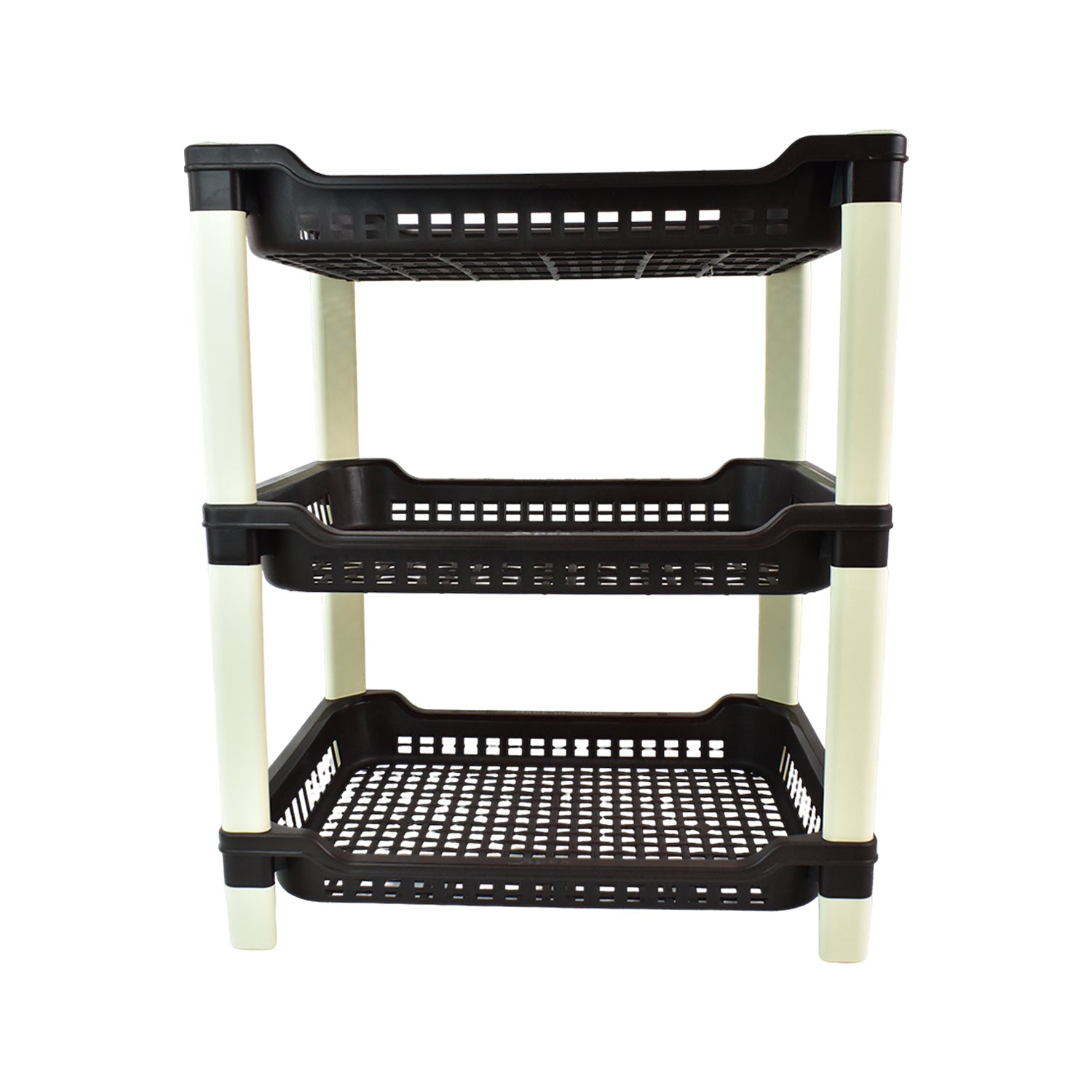 Apex Big Multi Use Plastic Storage Rack  3-tier (1 Pc) Wukusy