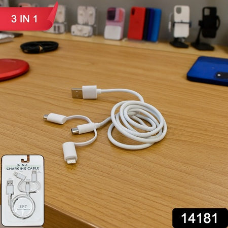 3-in-1 Multi Charging Cable Wukusy