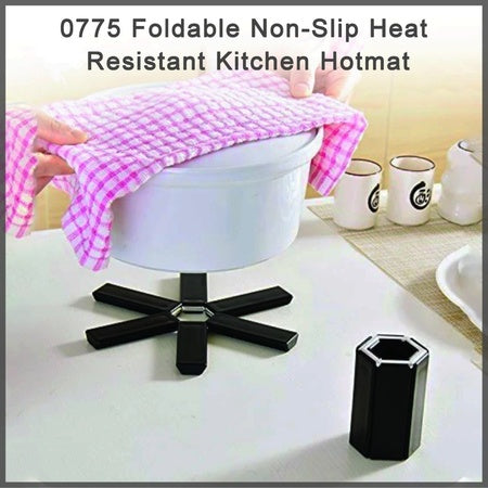 0775 Foldable Non-slip Heat Resistant Kitchen Hotmat Wukusy