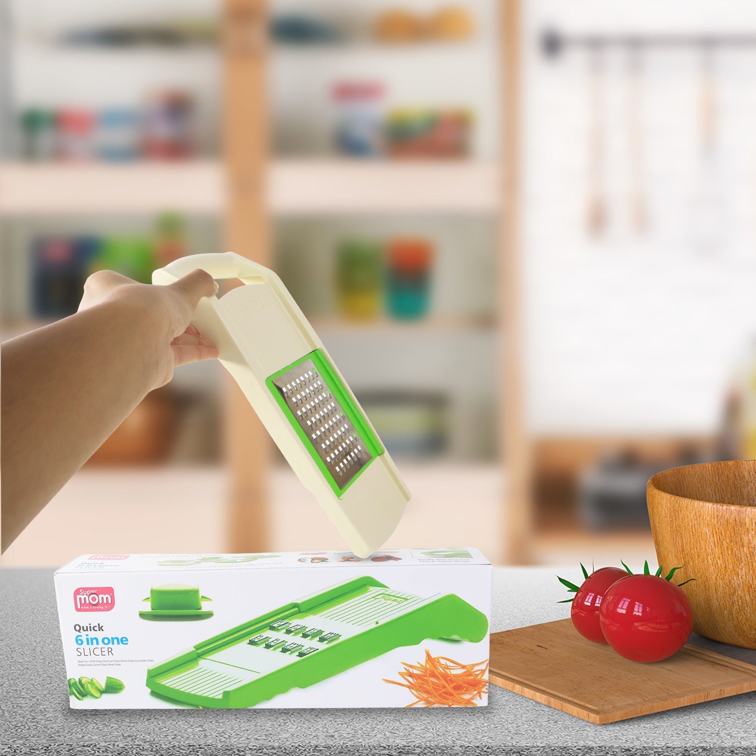 Supermom Quick 6-in-1 Multipurpose Slicer Wukusy