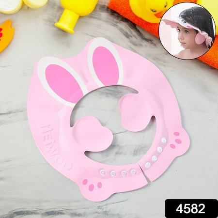Adjustable Bunny Ear Baby Shower Cap (1 Pc) Wukusy
