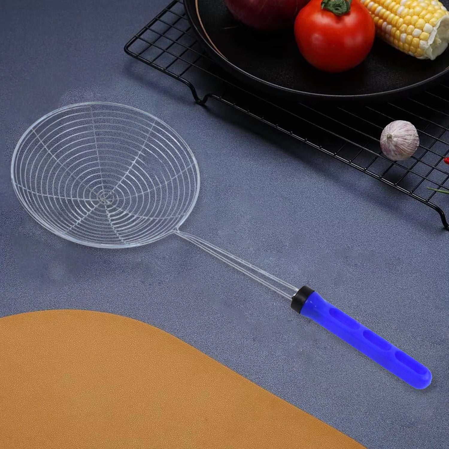 Stainless Steel Deep Fry Strainer (Big) Wukusy