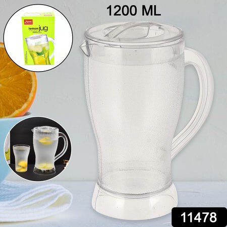 Apex Unbreakable Lemon Jug  1200 Ml (Approx  1 Pc) Wukusy