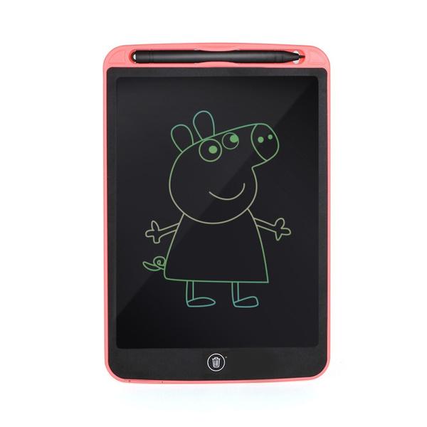 1360 LCD Writing Tablet for Kids & Adults 8.5-Inch , Portable Digital Drawing & Notepad with Stylus, Lock & Erase Button Wukusy