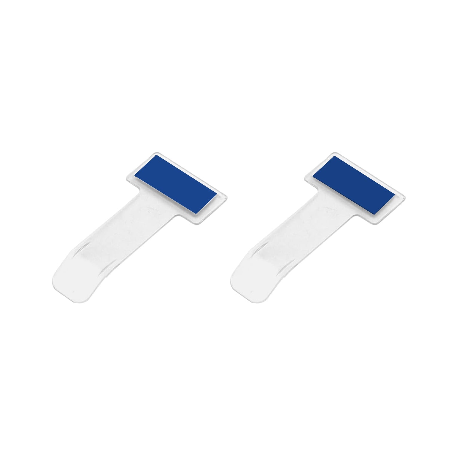 Windscreen Cardholder Fastag Stand Transparent Ticket Holder Car (2 Pc Set) Wukusy
