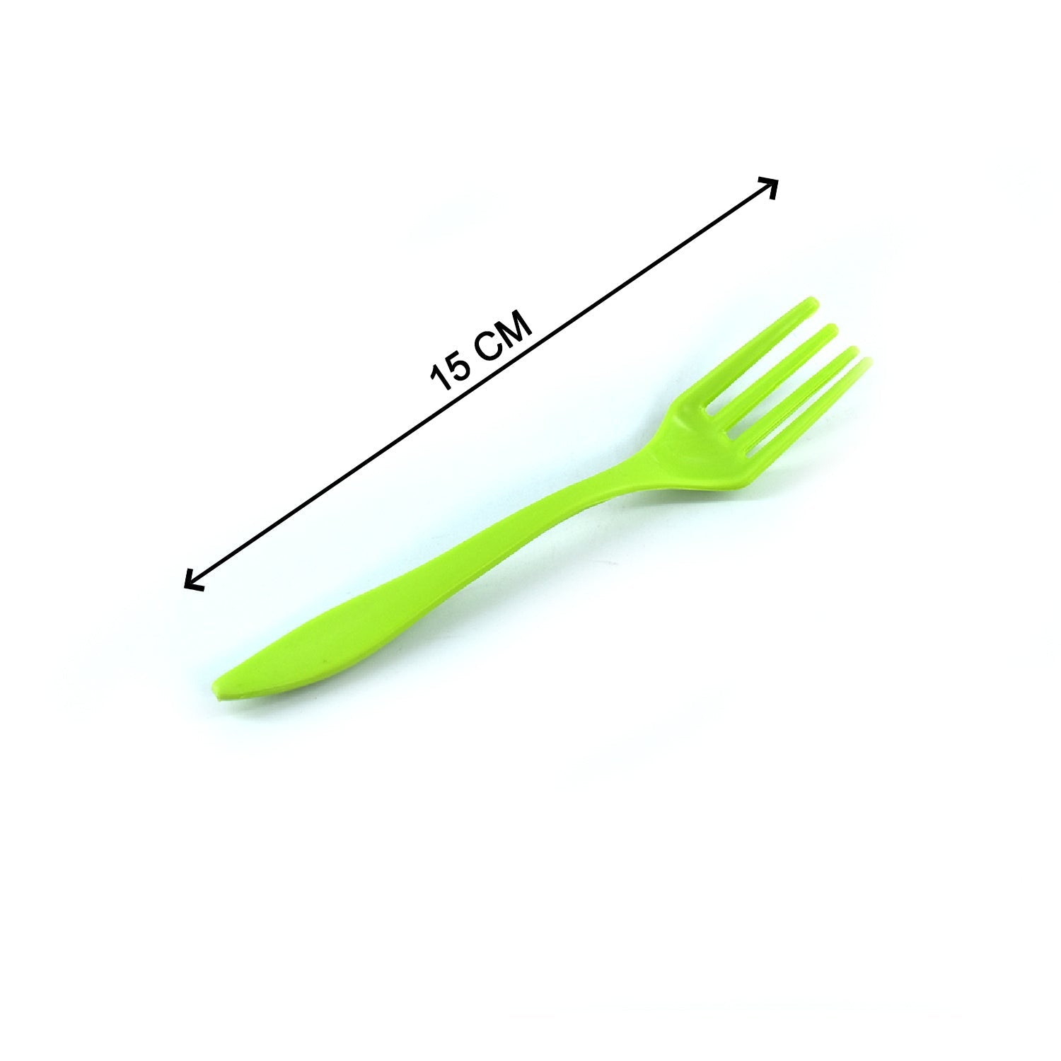 2839 Small Plastic 6pc Serving Fork Set For Kitchen Wukusy
