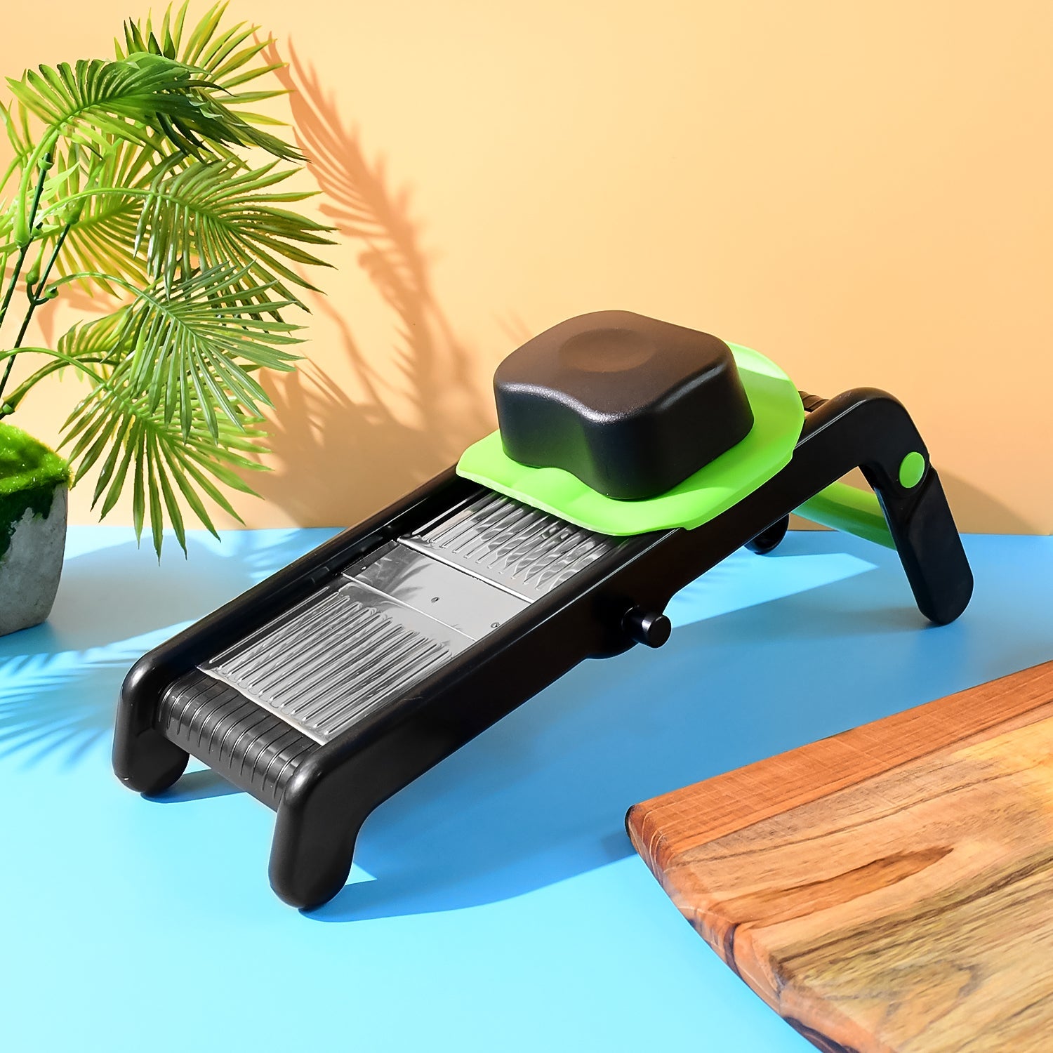 Supermom Supreme Adjustable Slicer With Stainless Steel Blades Wukusy