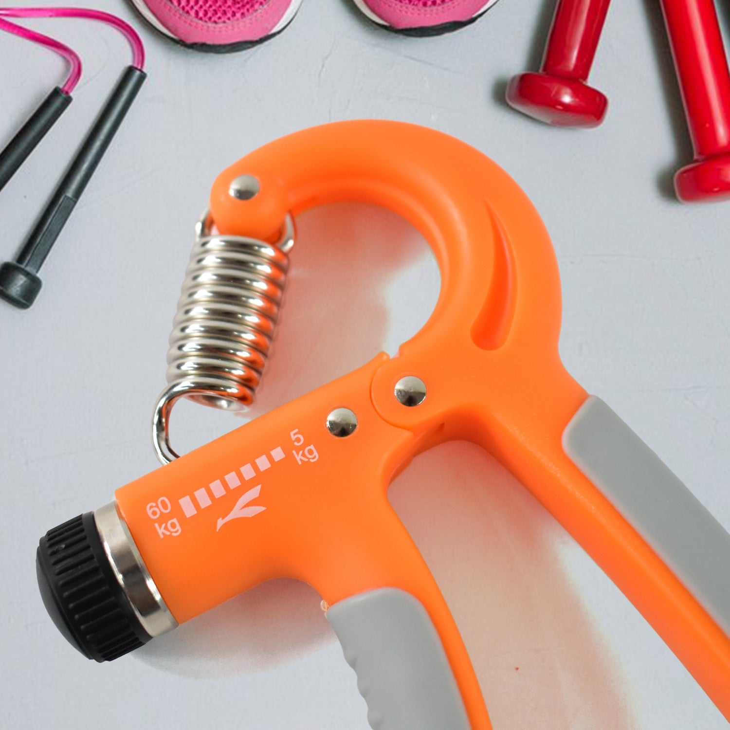 Adjustable Hand Grip Strengthener  5kg To 60kg Resistance (1 Pc) Wukusy