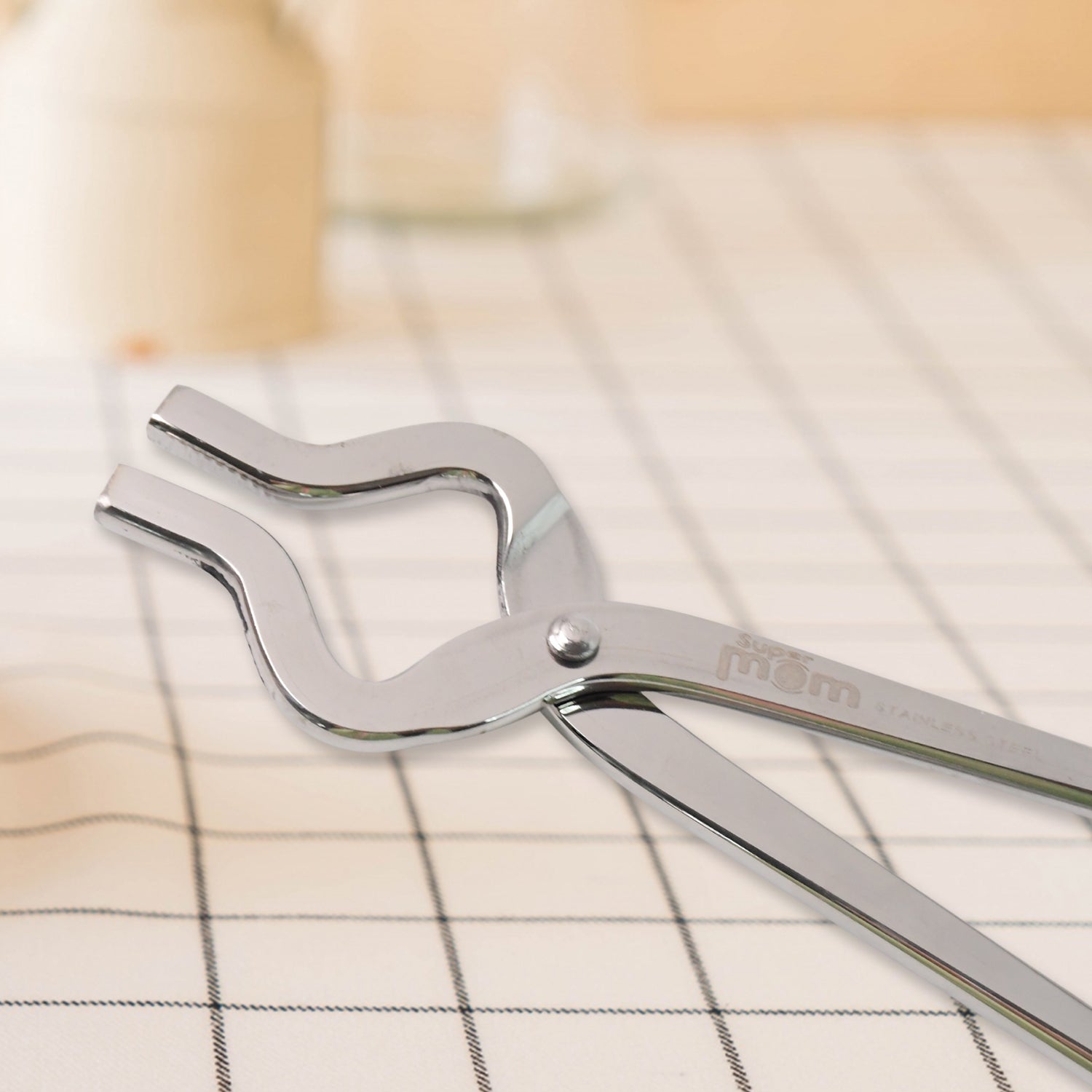 Supermom Stainless Steel Full Round Pincer Wukusy