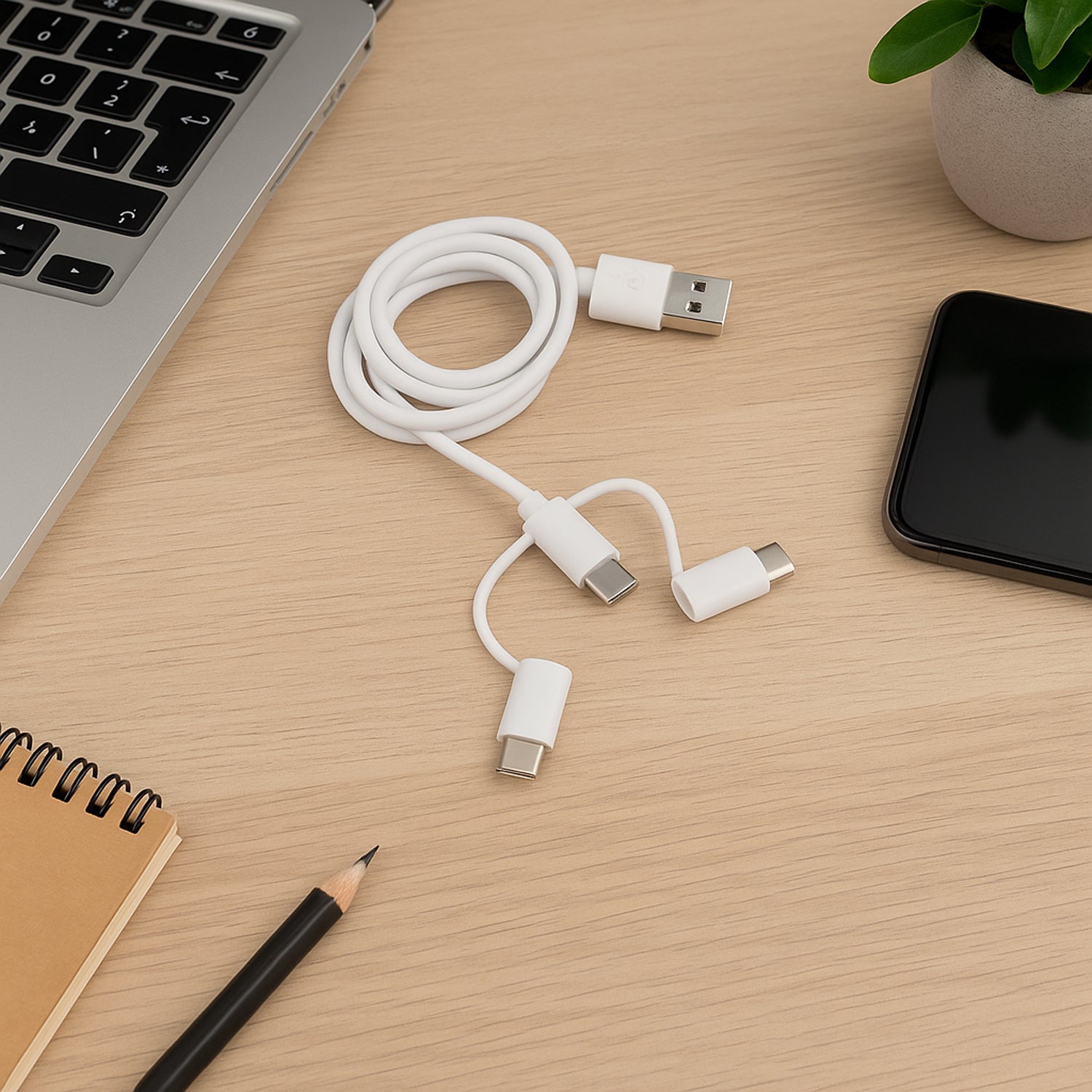 3-in-1 Multi Charging Cable Wukusy