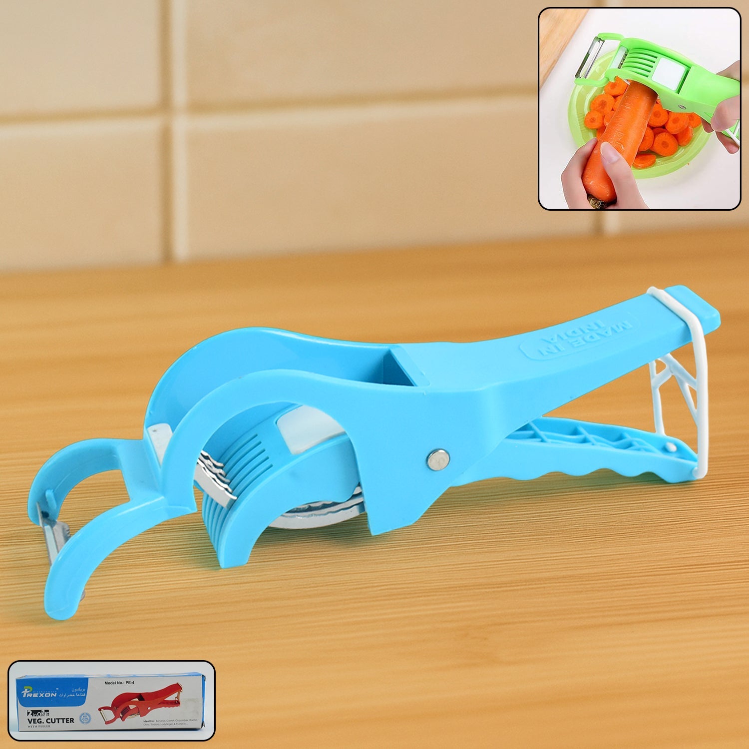 2-in-1 Multipurpose Handheld Vegetable Cutter Wukusy