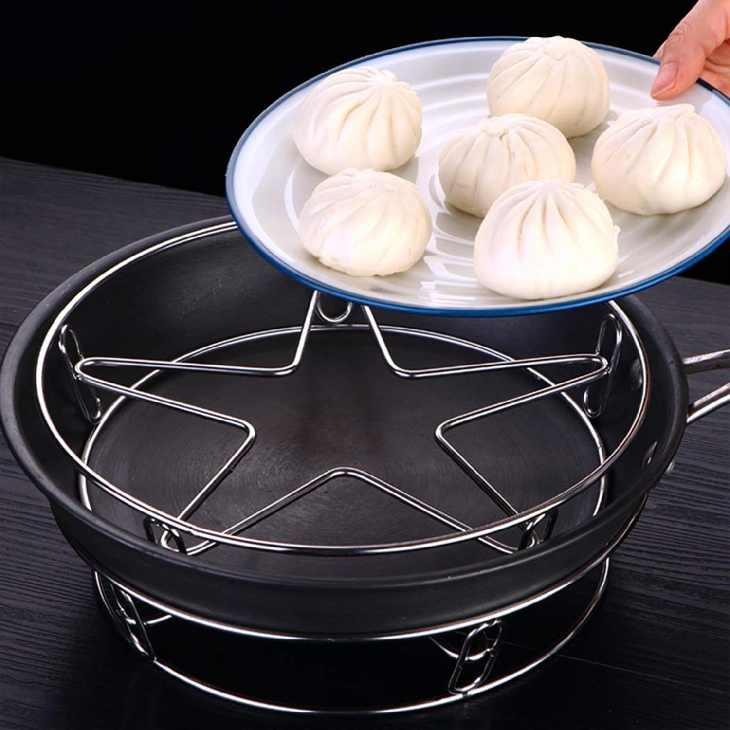 Heavy Duty Stainless Steel Gas Stove Stand (1 Pc) Wukusy