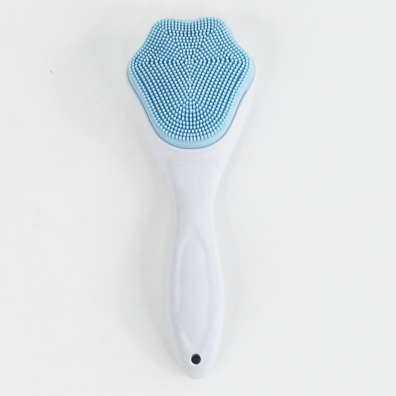Silicone Face Scrubber Exfoliating Brush Manual Handheld Facial Cleansing Brush (1 Pc) Wukusy