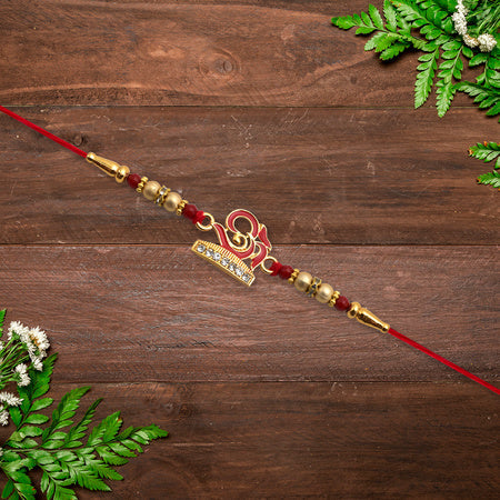 Stylized Trishul And Shivling Rakhi Wukusy