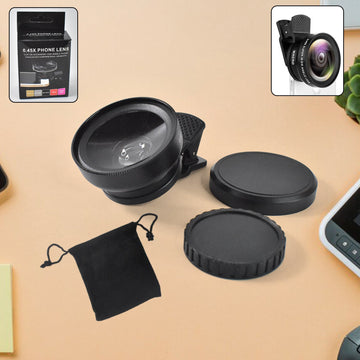 0.45x Camera Lens External Phone Lens Phone Camera Lens (With Color Box  1 Pc) Wukusy