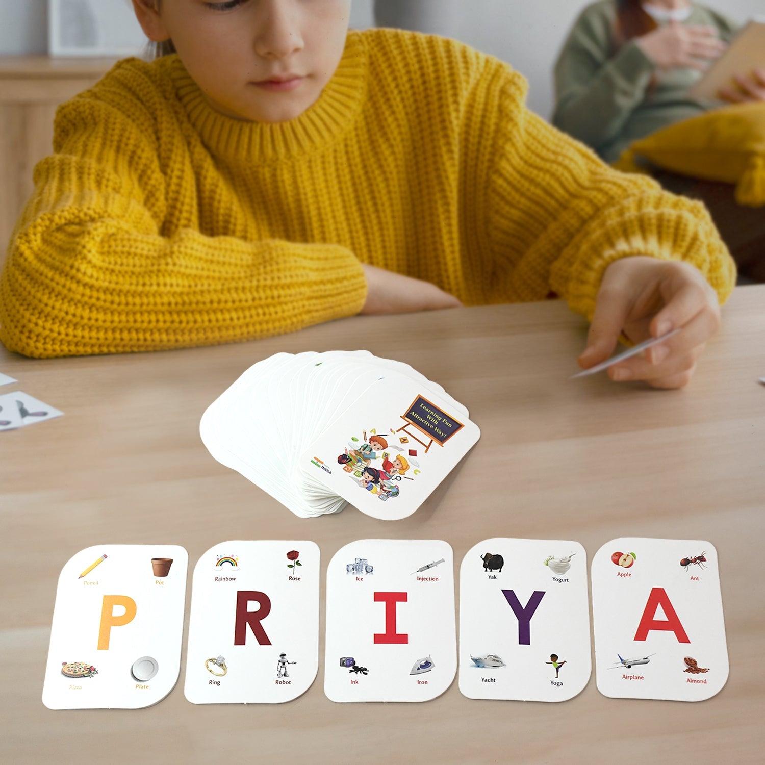 Kidkraft Early Learner 32-piece Alphabet Flash Cards Set Wukusy