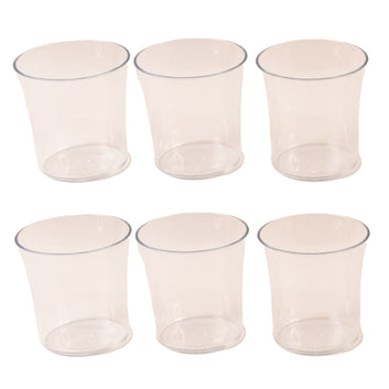 Apex Welcome Plastic Glass Set For Daily Use  Set Of 6