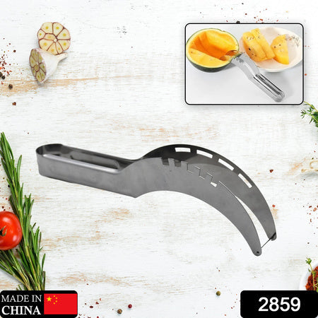 2047l Stainless Steel Watermelon Cantaloupe Slicer Knife Corer Fruit Vegetable Tools Kitchen Wukusy