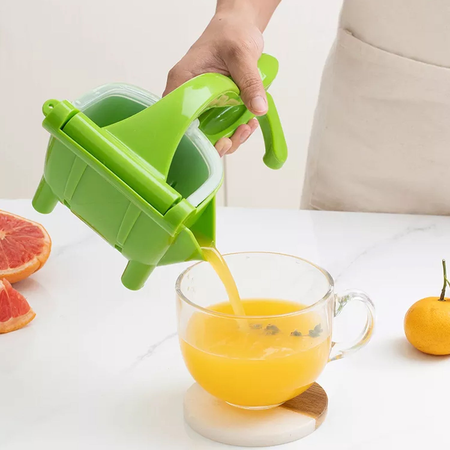 2337 Heavy Duty Juice Press Squeezer With Juicers (Multicoloured) Wukusy