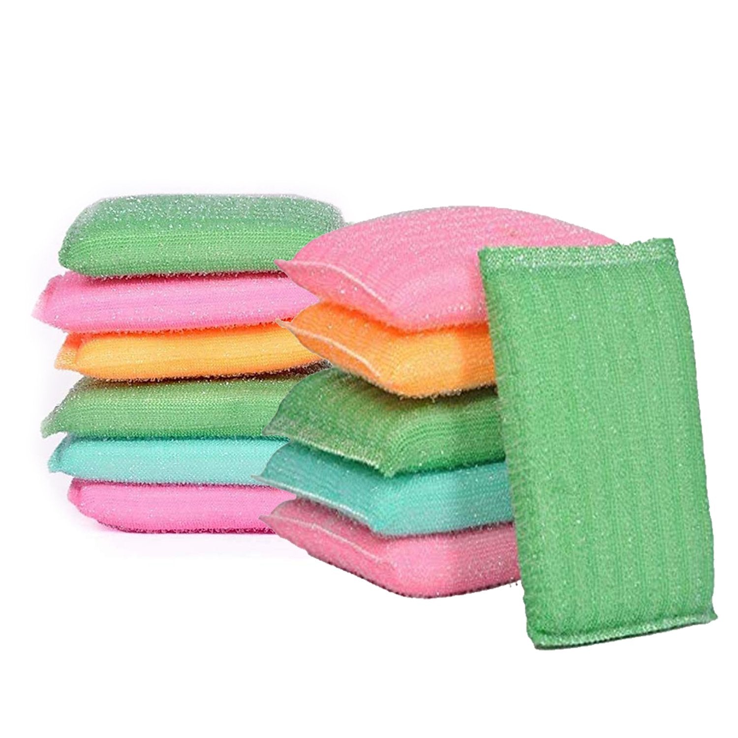 2626 Scratch Proof Kitchen Utensil Scrubber Pad (Pack Of 12) Wukusy