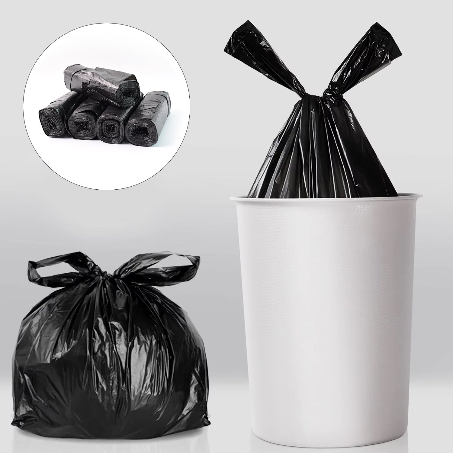 Heavy Duty Garbage Bags 45x40 Cm - (1 Pc) Wukusy