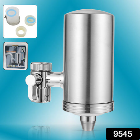304 Stainless  Steel Faucet Mount Water Filter Water Purifier (1 Set) Wukusy