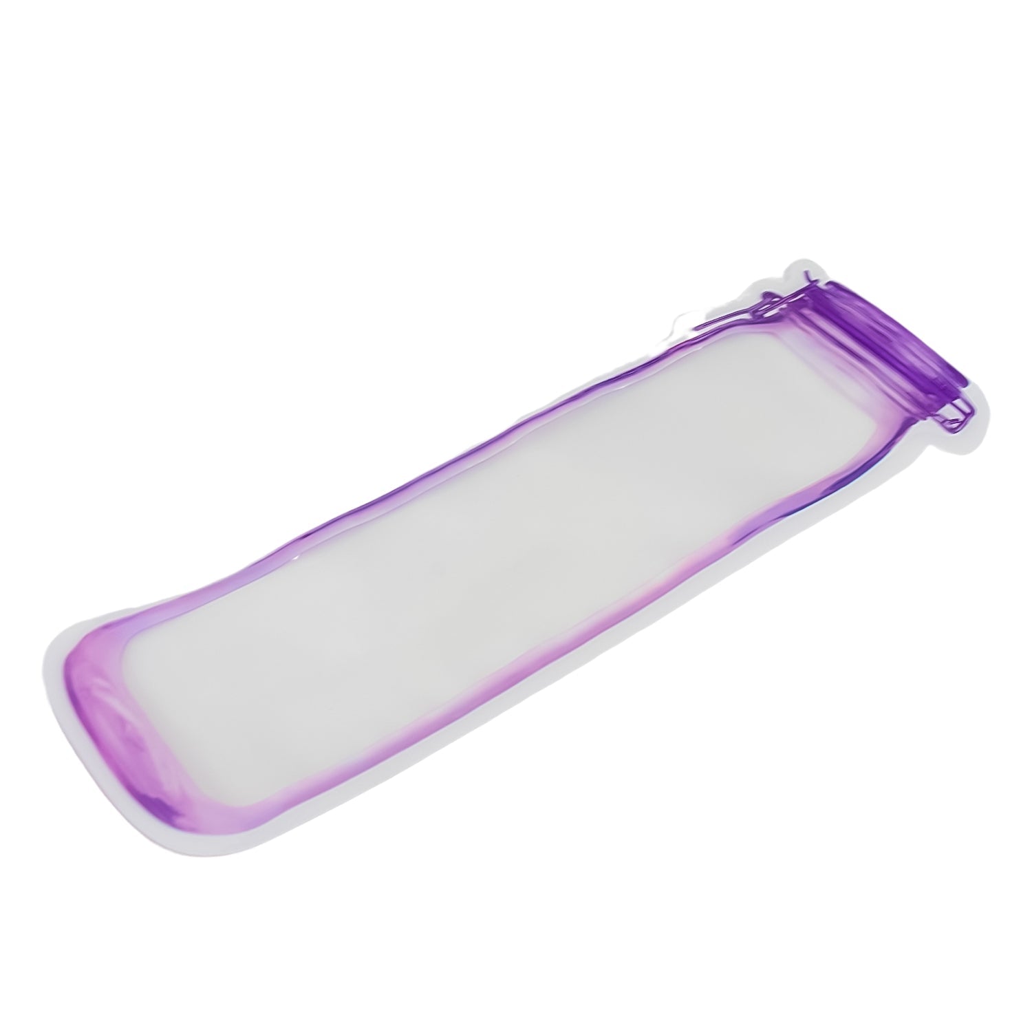 Food Storage Bag Bottles Shape Ziplock Bags Reusable (1 Pc  500 Ml) Wukusy