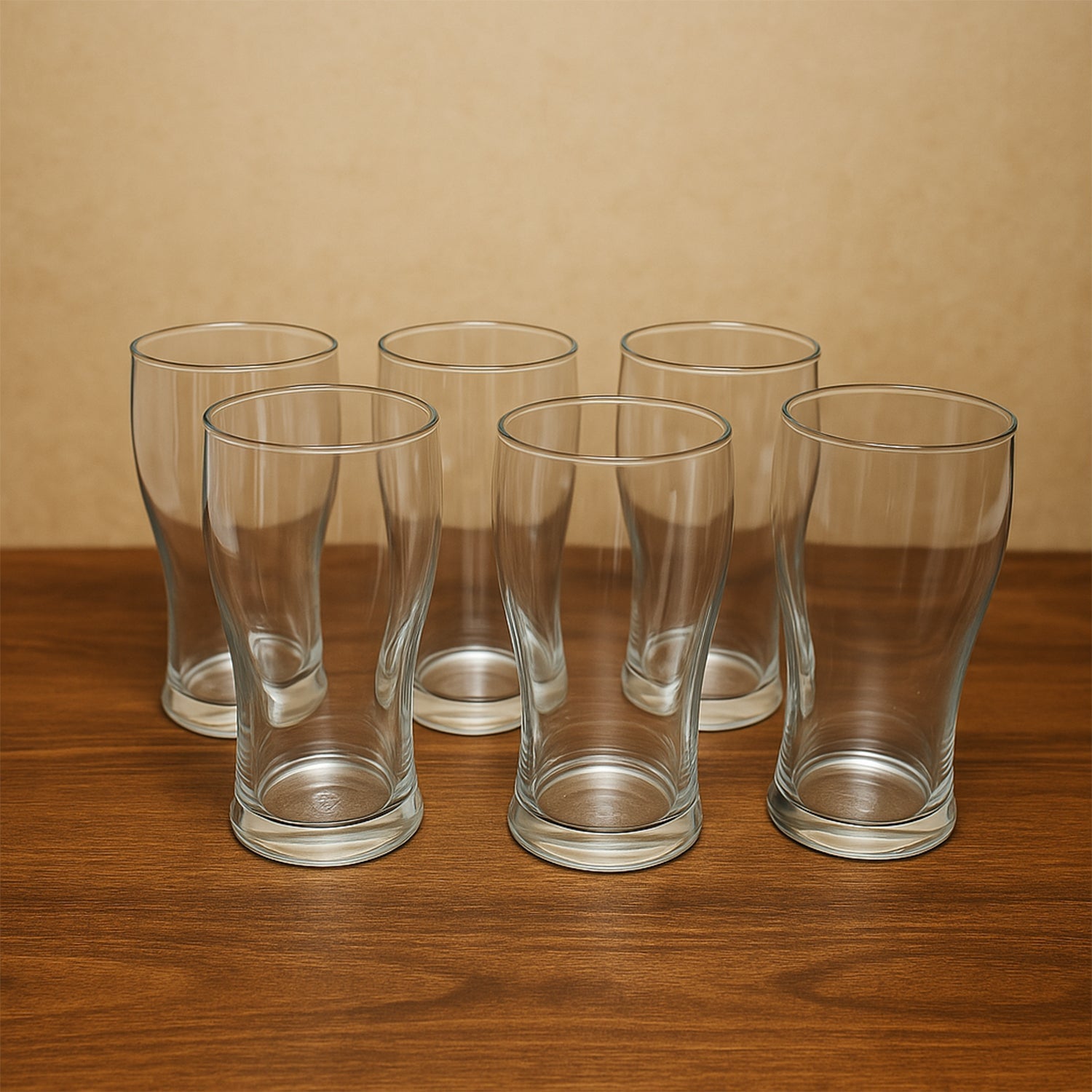 Apex Vista Unbreakable Pitcher Glass Set  350 Ml (Approx)  6-piece Wukusy