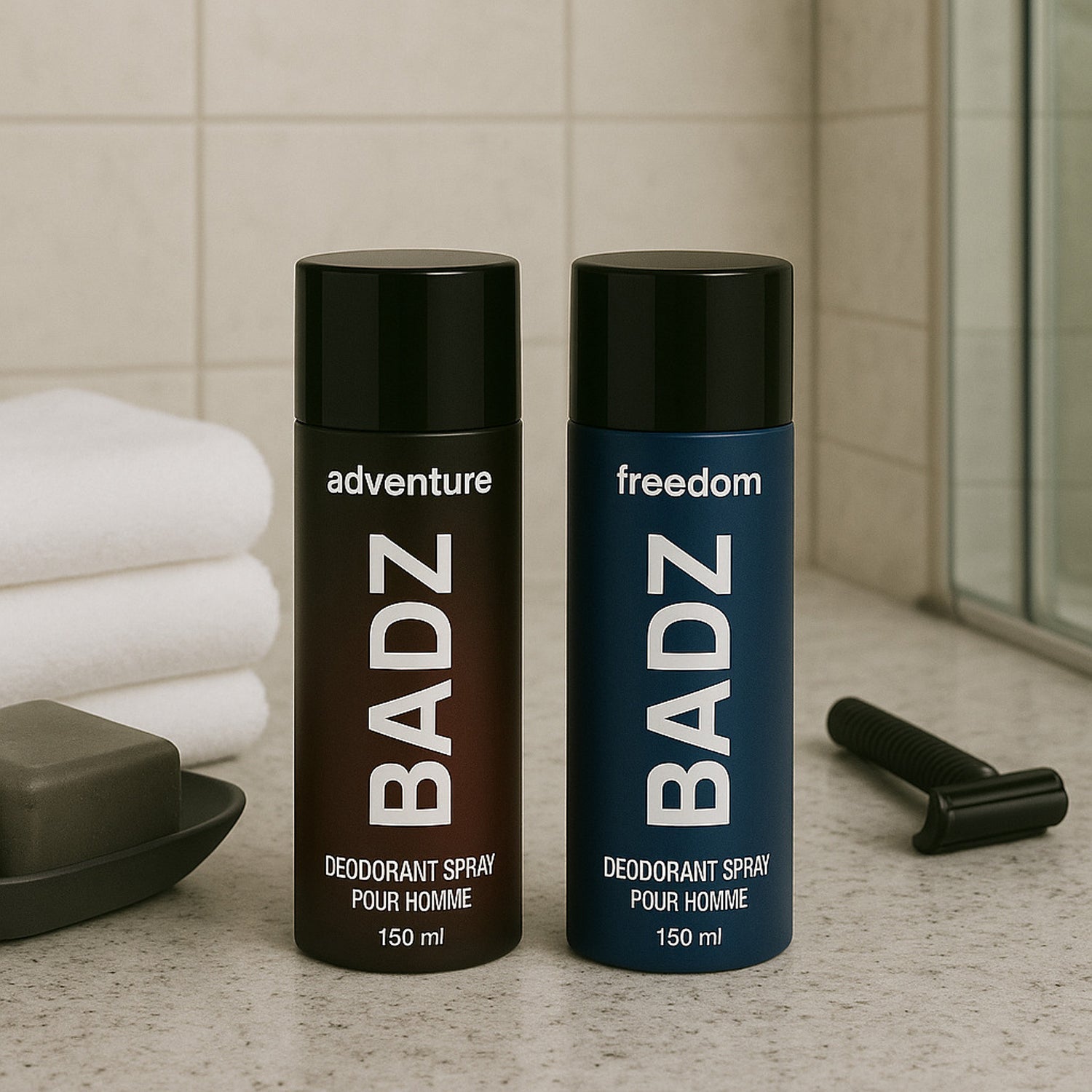 Mens Deodorant Body Spray 150ml (Adventure  Freedom Variant  1 Pc Random Mix) Wukusy