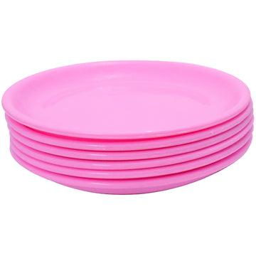 2185 Round Shaped Mini Soup Platesdishes - 6 Pcs Wukusy