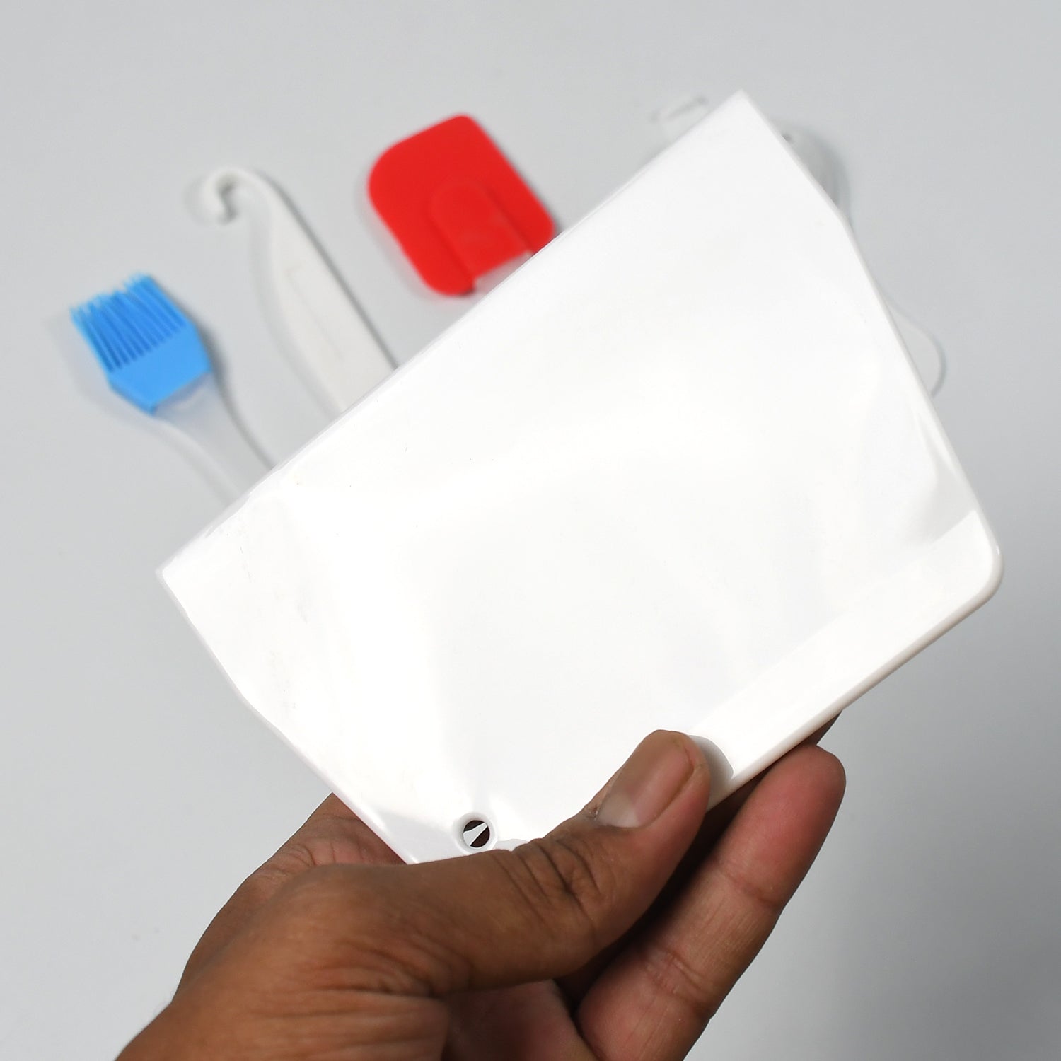 5358a  Cake Making And Decorating Tools Combo Suitable For Kitchen Home And Bakery ( 3pc Set ) Wukusy