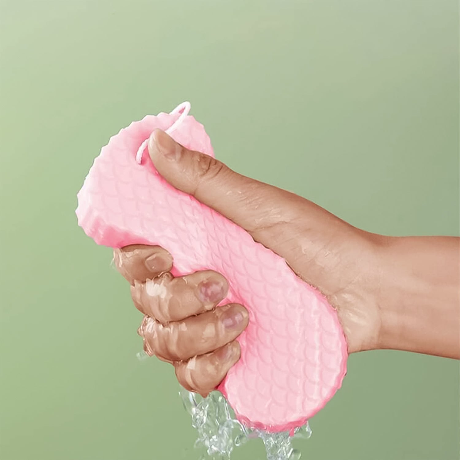 6234 Ultra Soft Exfoliating Sponge  Dead Skin Remover Sponge For Body  Face Scrubber For Women And Men Wukusy