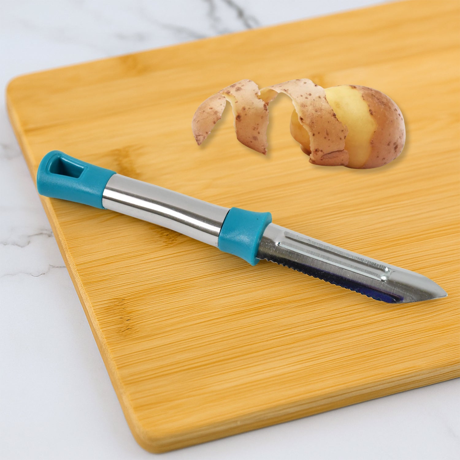 Apex Premium Stainless Steel Vegetable Fruit Peeler (1 Pc) Wukusy