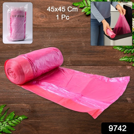Garbage Bags Roll 45 X 45 Cm (1 Pc  Mix Color) Wukusy