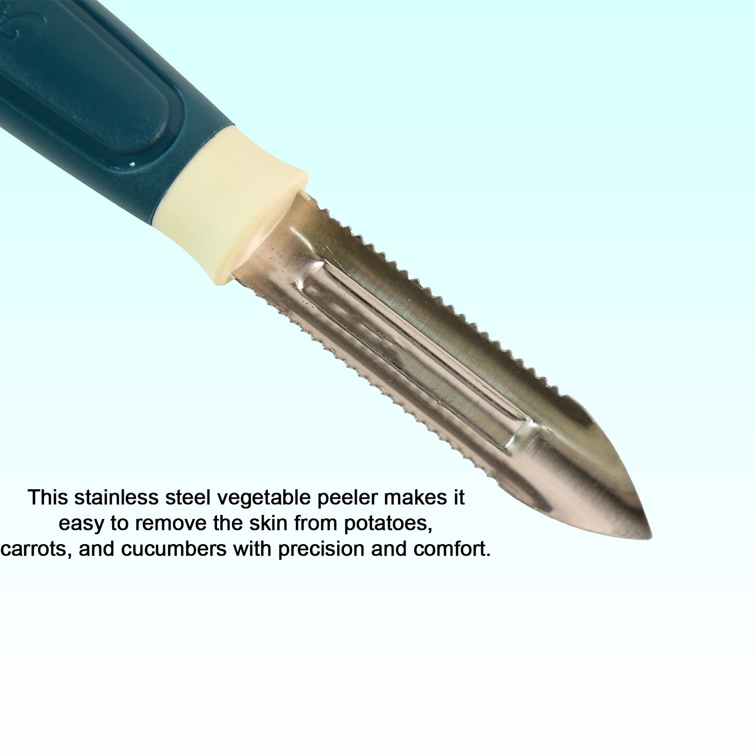 Apex Stainless Steel Blade Potato Peeler (1 Pc) Wukusy