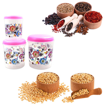 2703 3 Pc Storage Container Used In All Kinds Of Places Including Household And Offices For Storing Stuffs And Items Etc. Wukusy