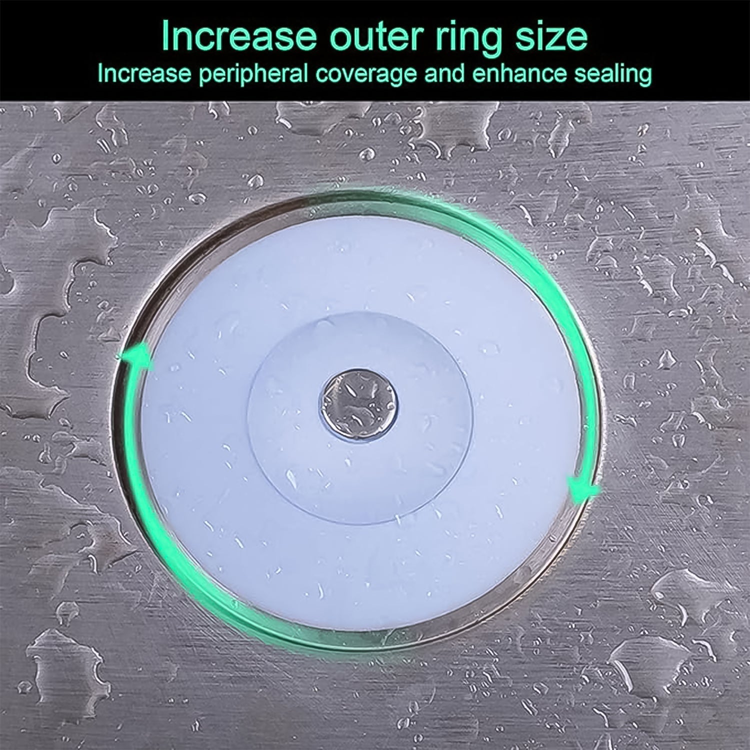 Creative 2-in-1 Blue Silicone Sewer Sink Sealer Cover Drainer (Multicolour  1 Pc) Wukusy