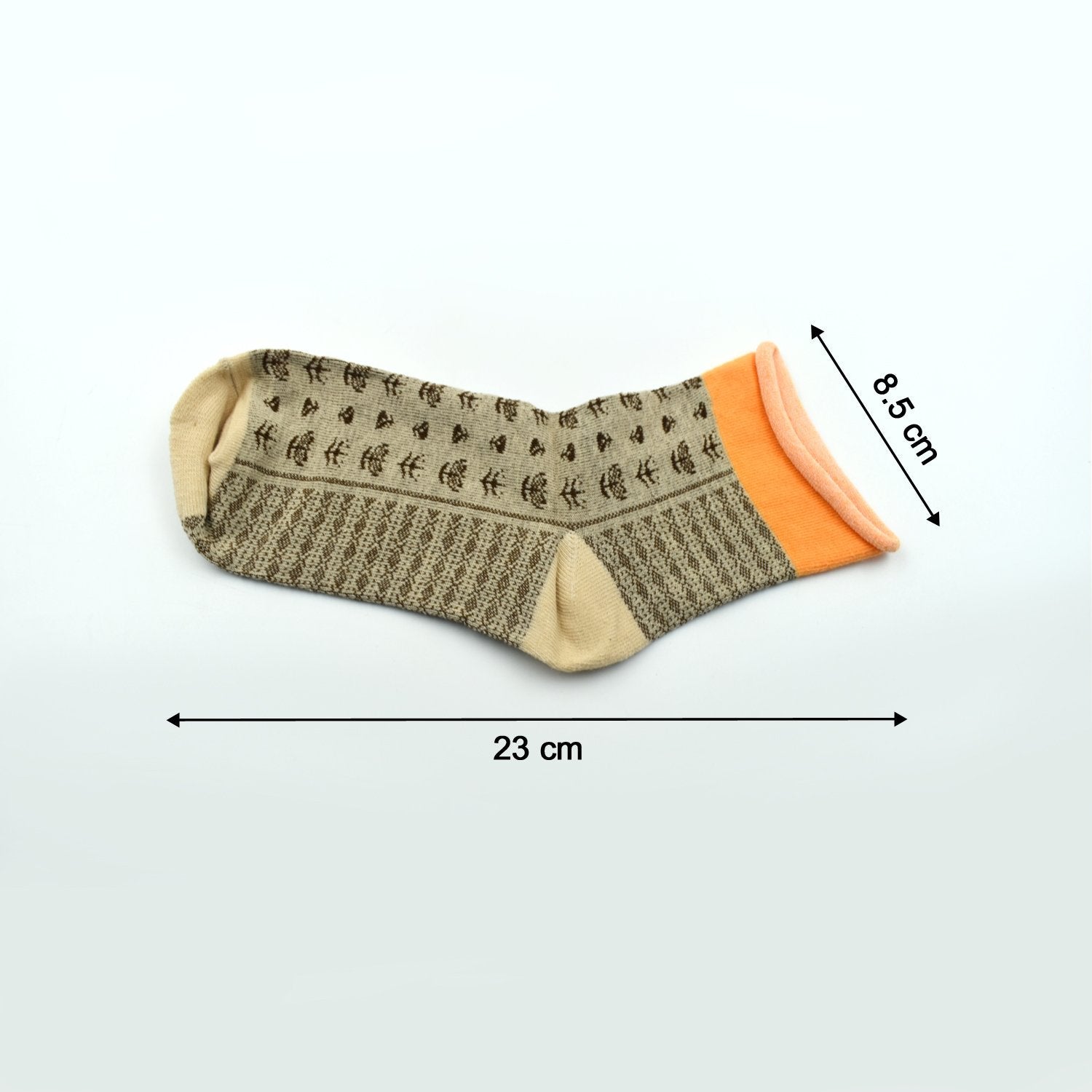 7356 Socks Breathable Thickened Classic Simple Soft Skin Friendly Wukusy