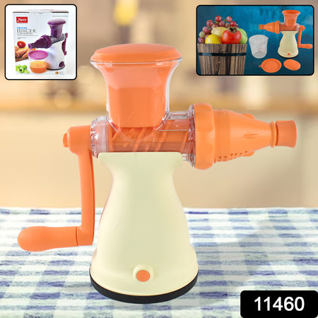 Apex Manual Carrot And Fruit Juicer  Heavy-duty (1 Pc With Glass) Wukusy