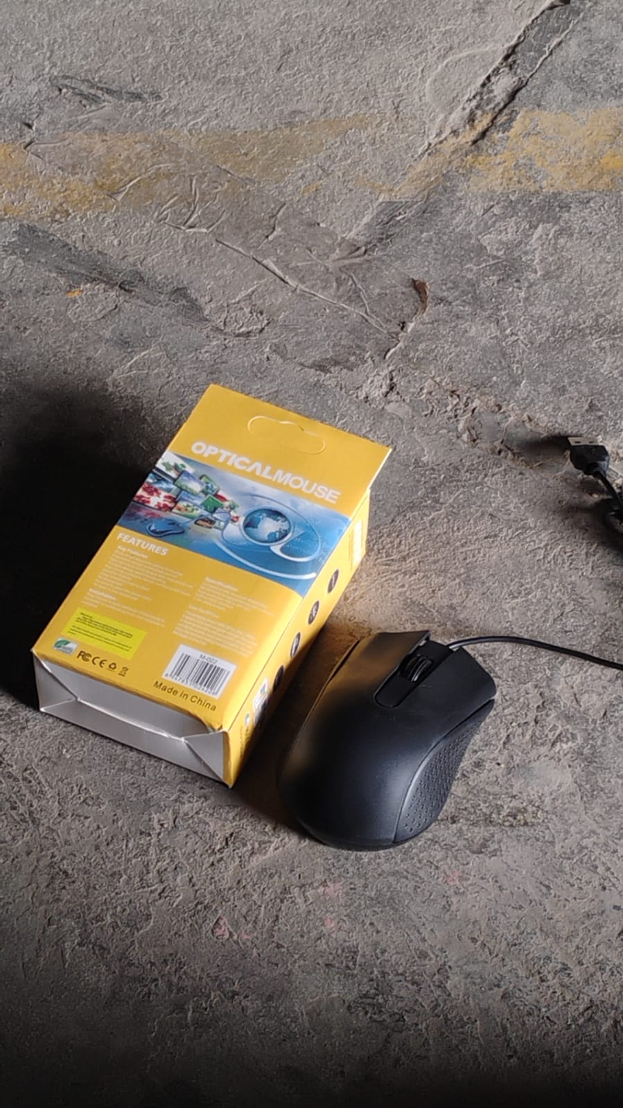 Computer  Laptop Wired Optical Mouse M-022 (1 Pc) Wukusy