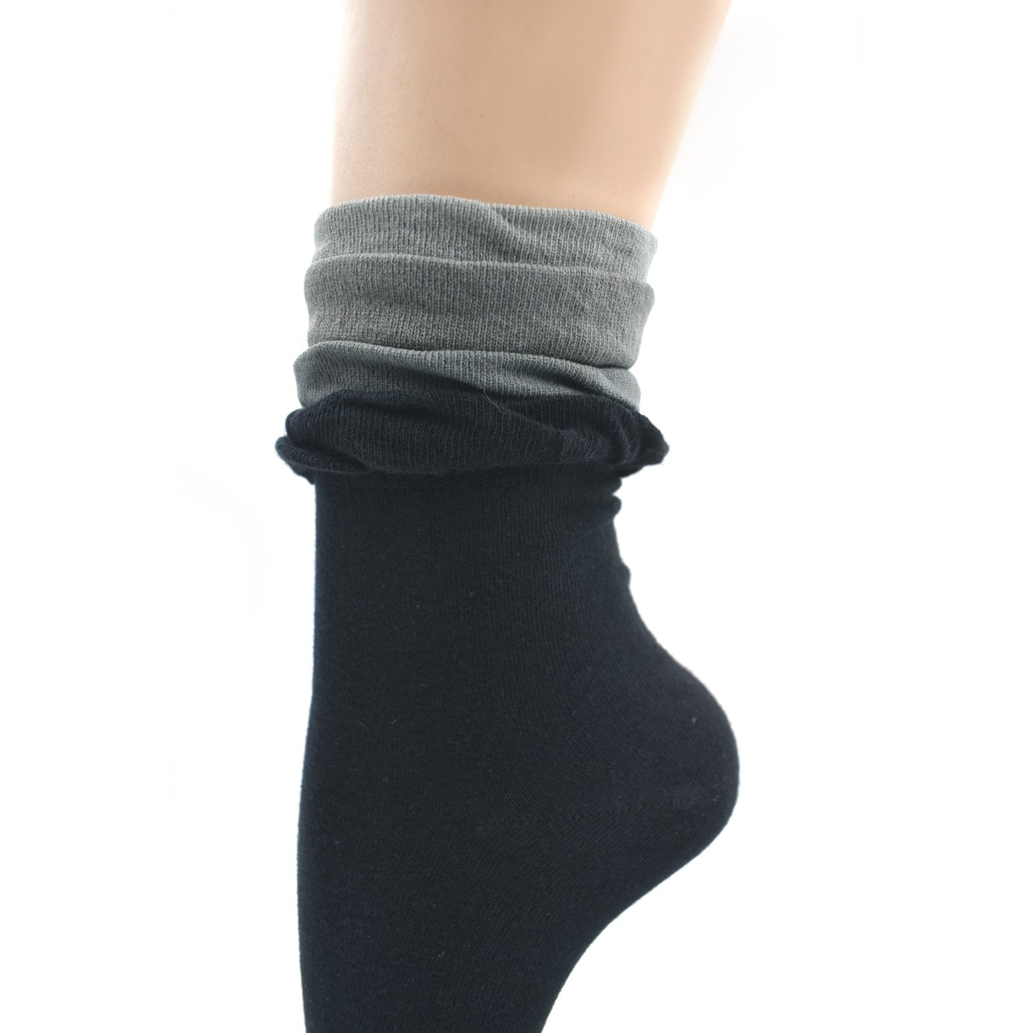 7355 Socks Breathable Thickened Classic Simple Soft Skin Friendly Wukusy