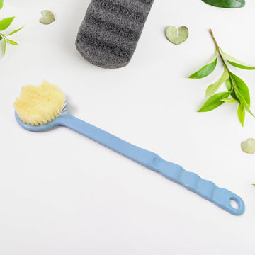 Back Scrubber For Shower Dry Body Brush Back Brush Long Handle (1 Pc  B Grade) Wukusy