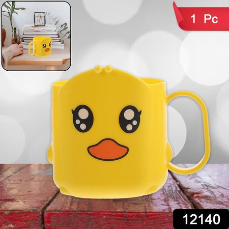 Multipurpose Cartoon Plastic Cup Toothbrush Cups (1 Pc) Wukusy