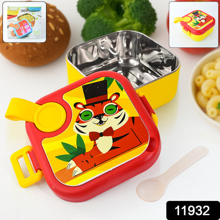 Ganesh Tangy Kids Stainless Steel Lunch Box Wukusy