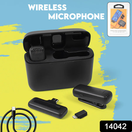 Wireless Microphones Collar Mic For All Smart Phone  Type-c  (1 Set) Wukusy